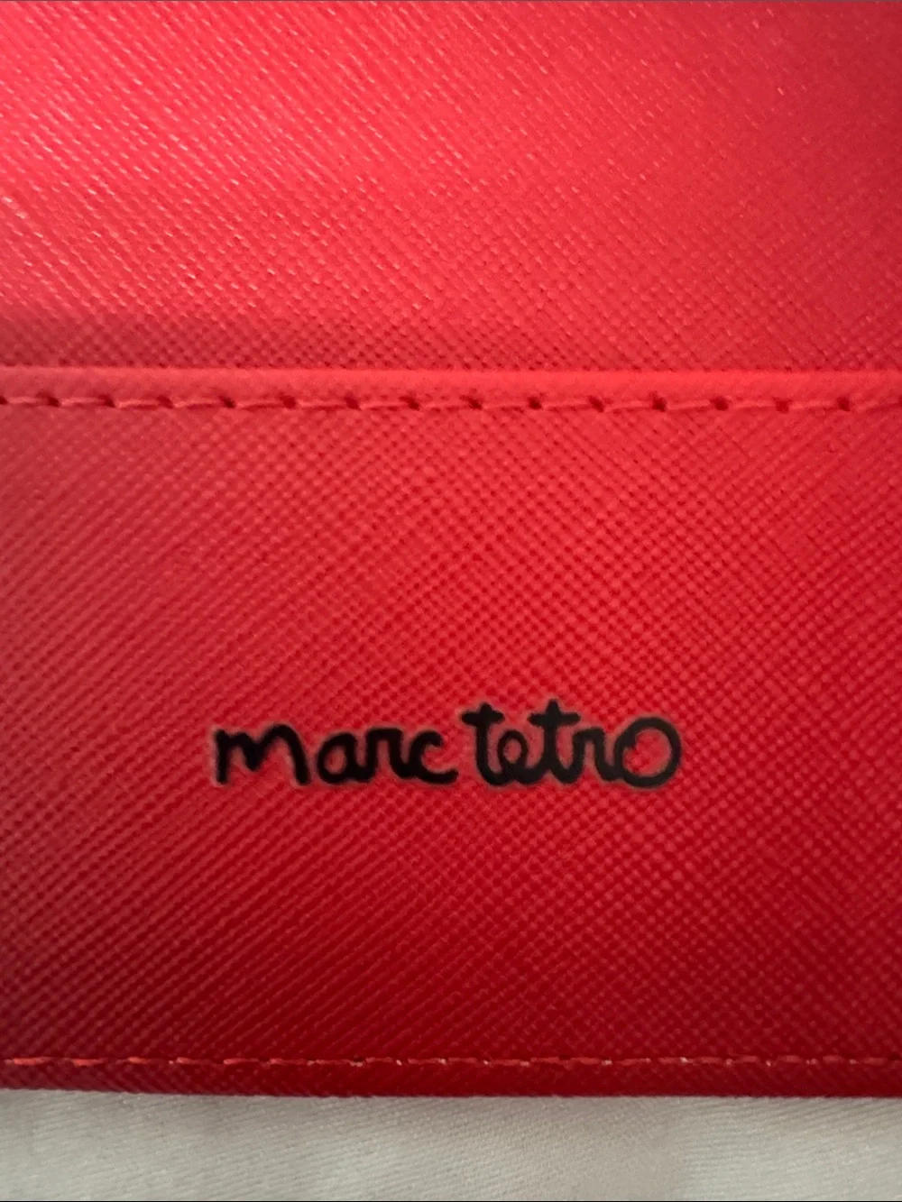 Red Marc Tetro Westie Dog Passport Holder, wallet - Picture 3 of 7
